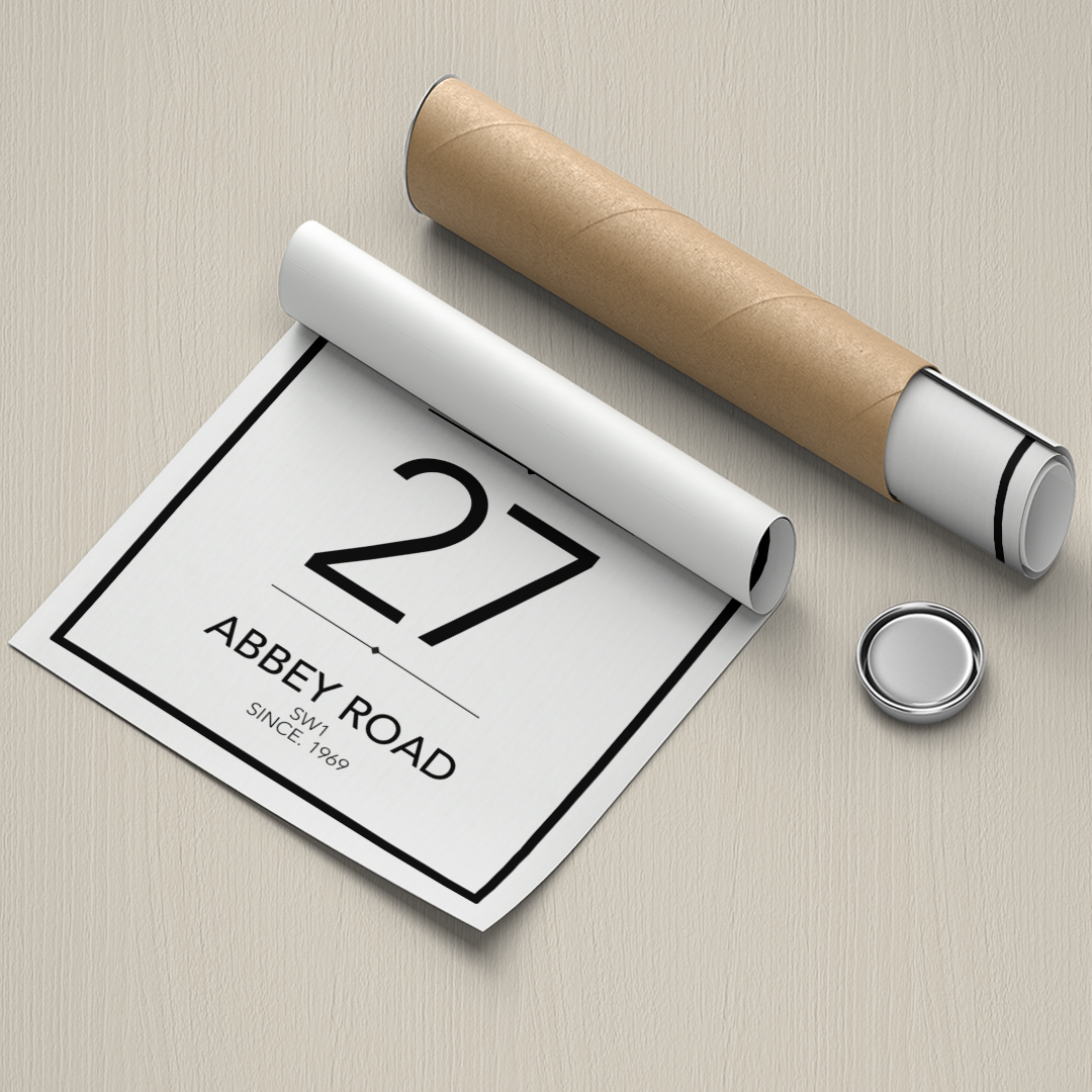 Luxury Personalized Metal Textures Monopoly-Inspired Address Art | Custom House Number Wall Décor | Modern Statement Gift